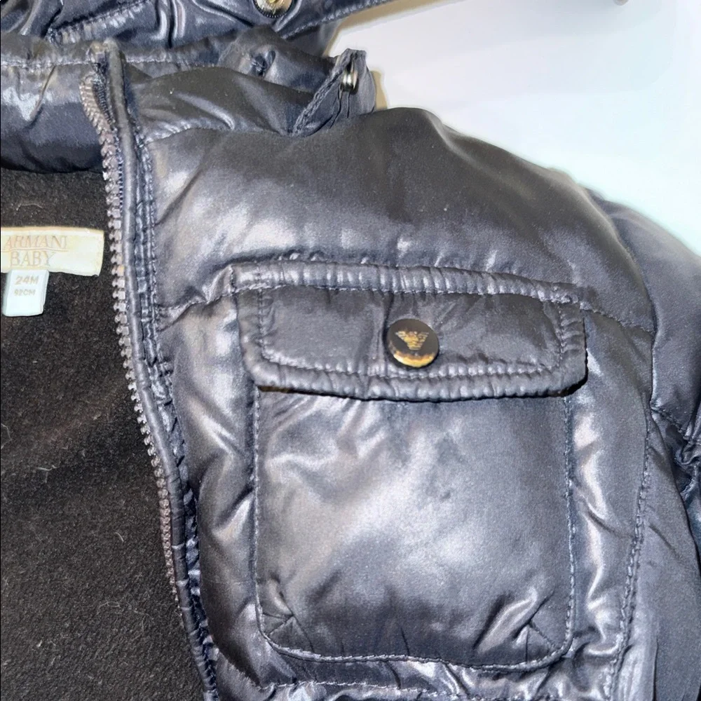 Cozy Black Kids Padded Joggers - Picture 7 of 9